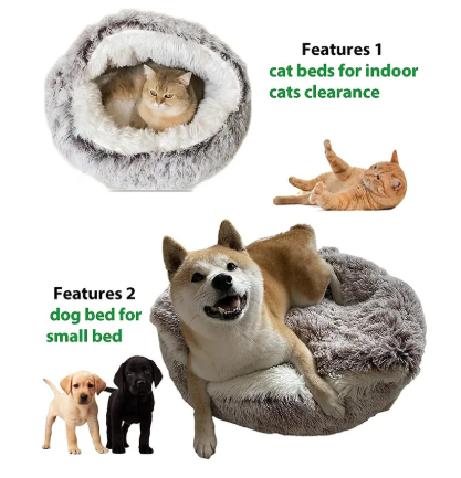 🐾 PetComfort™ - Pet Nest Bed