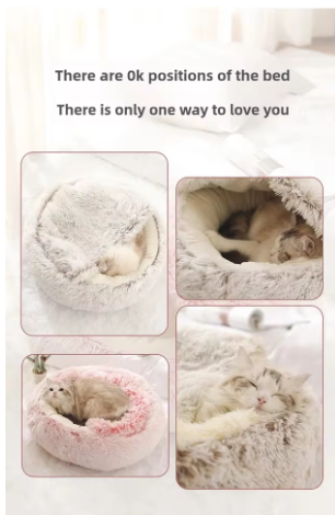 🐾 PetComfort™ - Pet Nest Bed